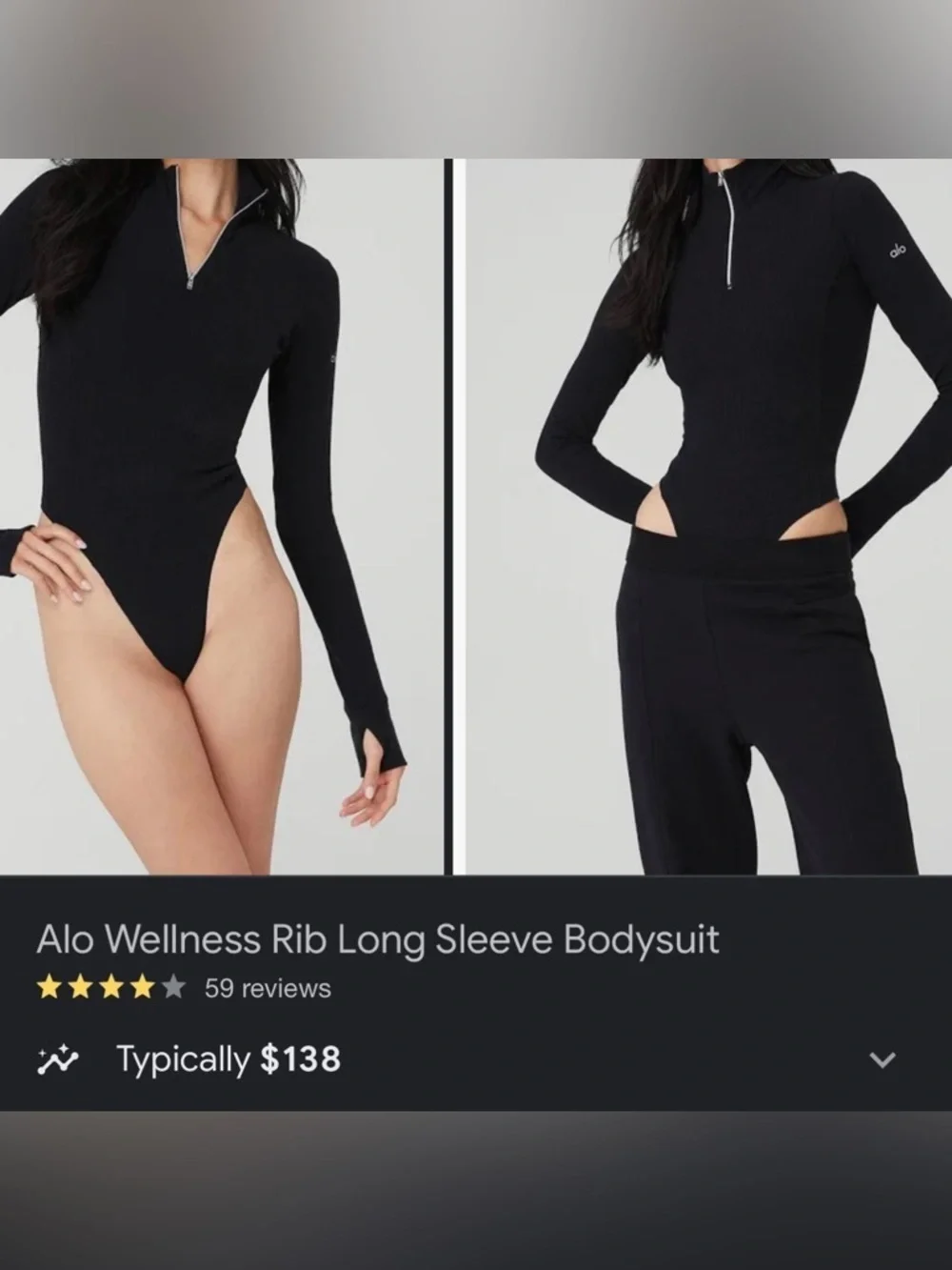 Alo Wellness Rib bodysuit